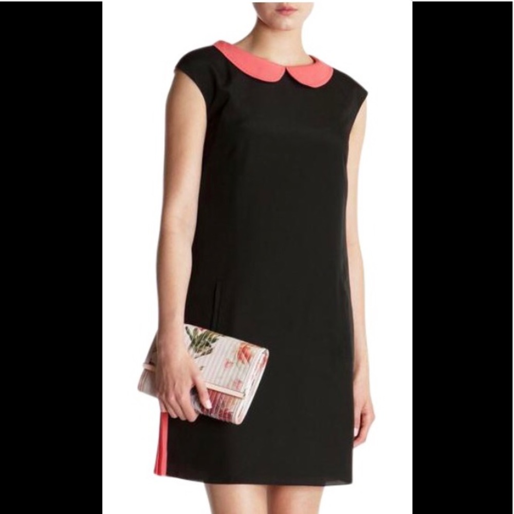 NWOT Ted Baker Pink Collar Dress